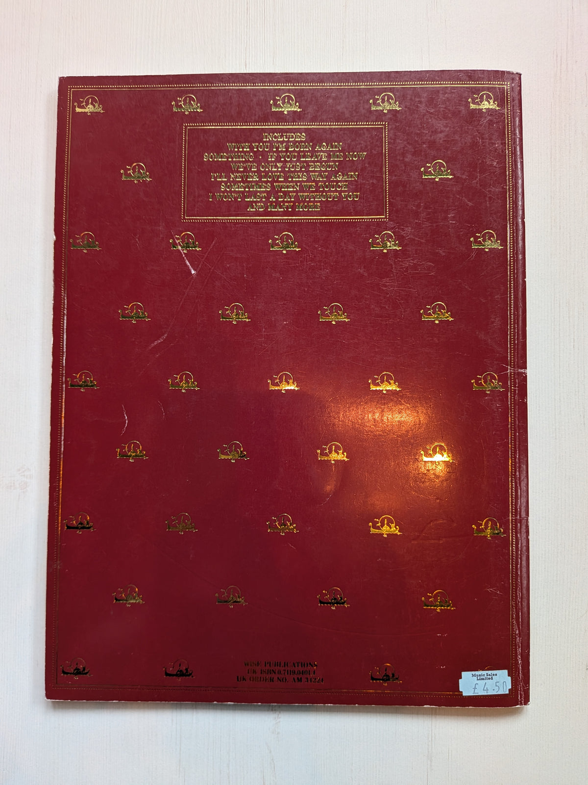 Home Piano Library: Love Songs Volume 2 - 1983 - Wise Publications Ltd