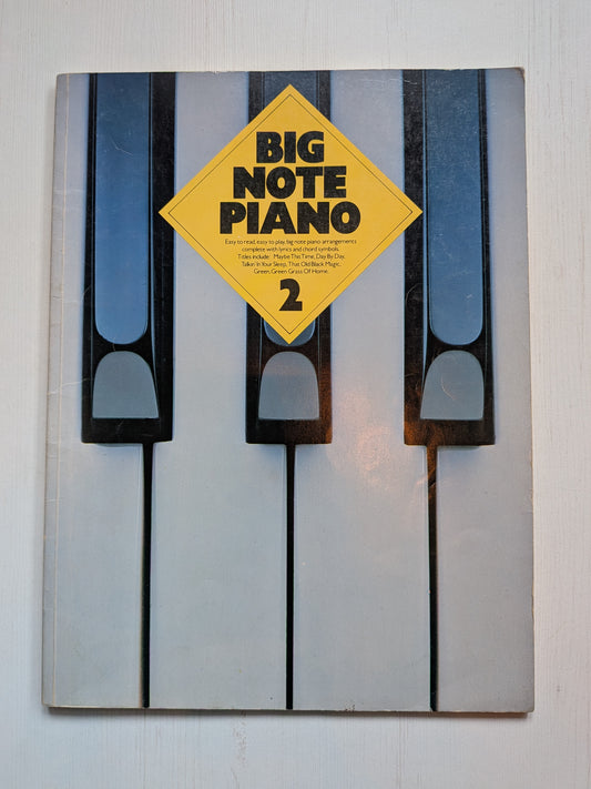 Big Note Piano 2 - 1981 - Wise Publications