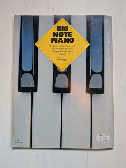 Big Note Piano 2 - 1981 - Wise Publications