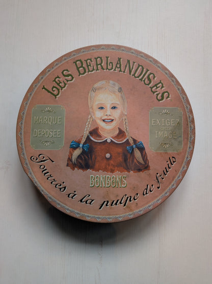 Vintage La Cure Gourmande Les Berlandises Tin