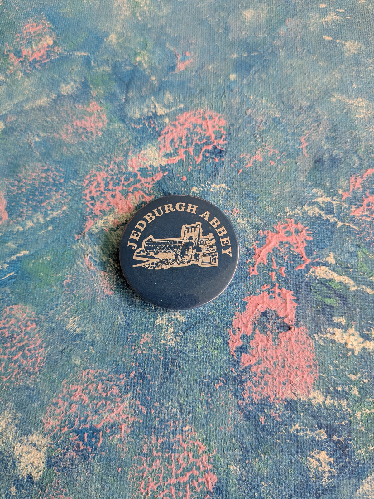 Vintage Jedburgh Abbey Souvenir Badge