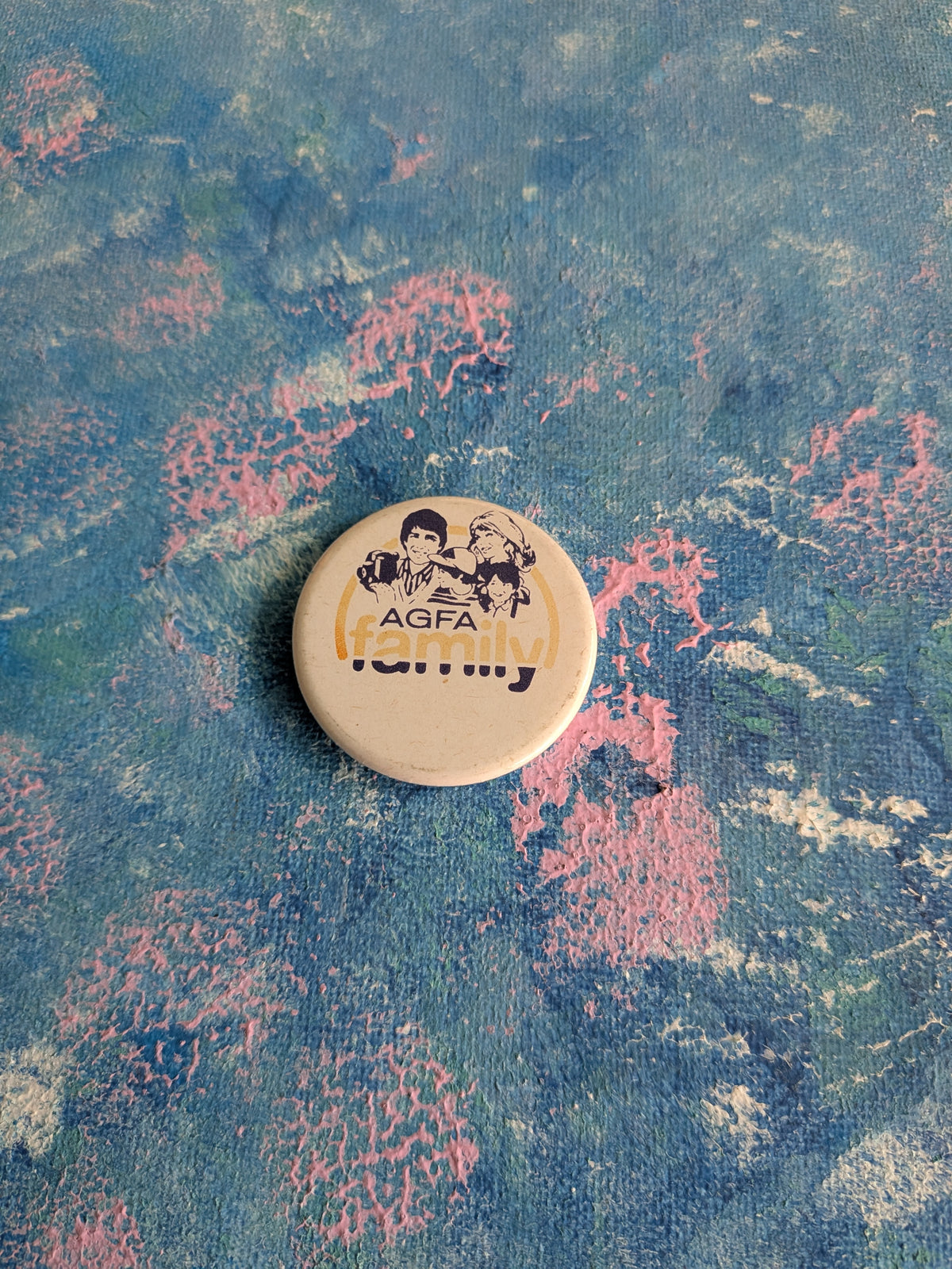 Vintage AGFA Family Super 8 Home Movies Badge