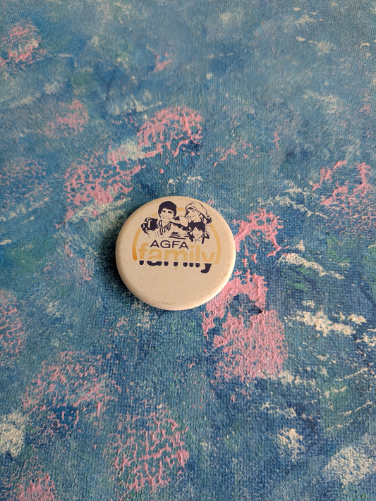 Vintage AGFA Family Super 8 Home Movies Badge