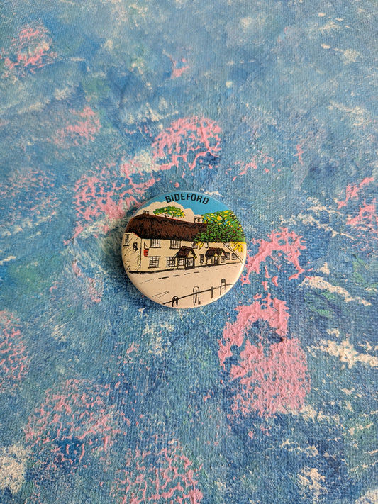 Vintage Bideford Souvenir Badge