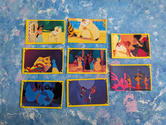 Disney's Aladdin Sticker Bundle - x8 Stickers - 1995 - Panini