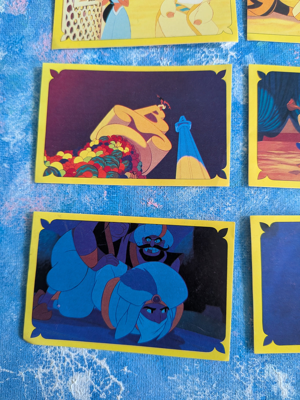 Disney's Aladdin Sticker Bundle - x8 Stickers - 1995 - Panini