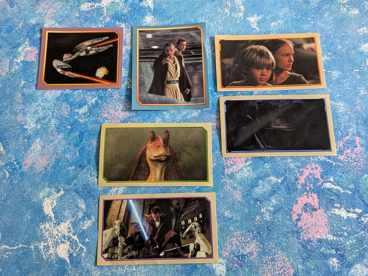 Star Wars Episode I: The Phantom Menace Sticker Bundle - x6 Stickers - Merlin