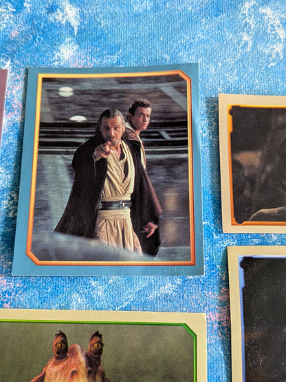 Star Wars Episode I: The Phantom Menace Sticker Bundle - x6 Stickers - Merlin