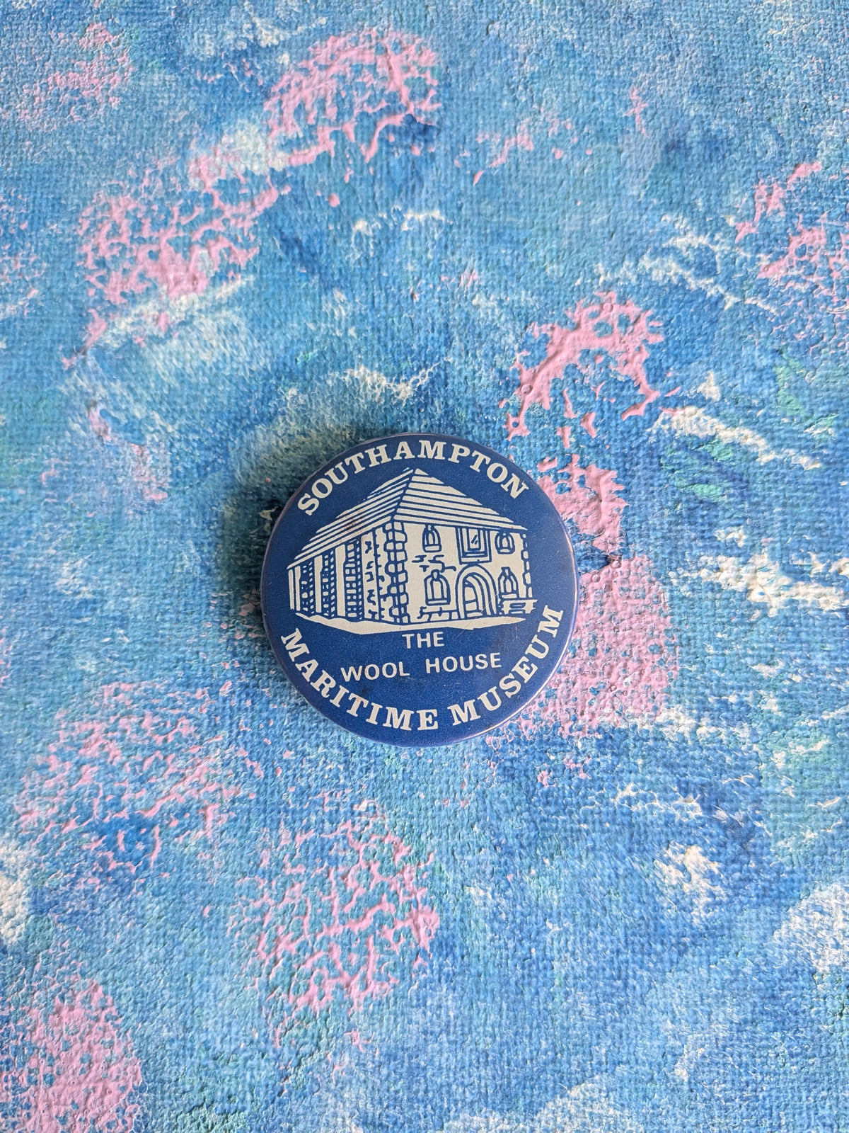 Vintage Southampton Maritime Museum The Wool House Souvenir Badge