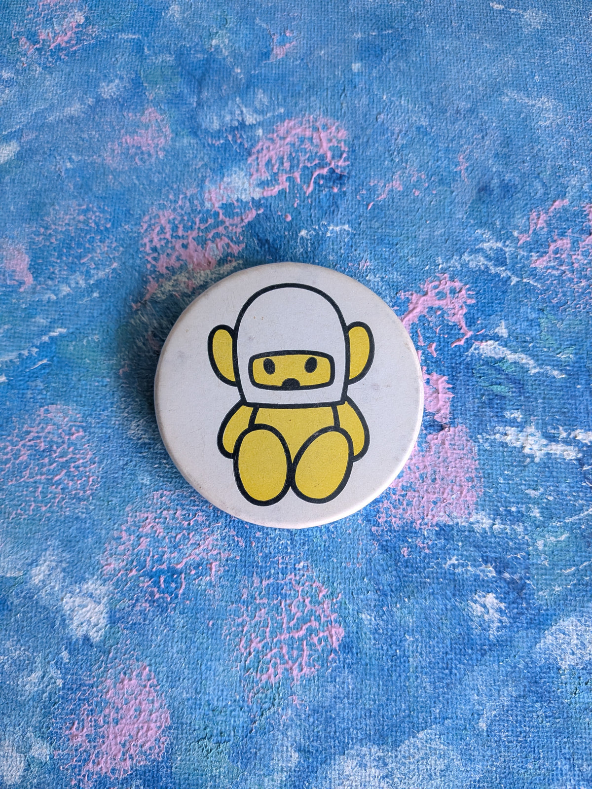 Vintage Formula One Hesketh Racing Teddy Bear Logo Badge