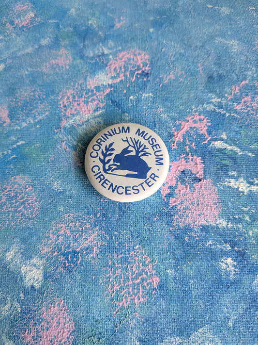 Vintage Corinium Museum Cirencester Souvenir Badge