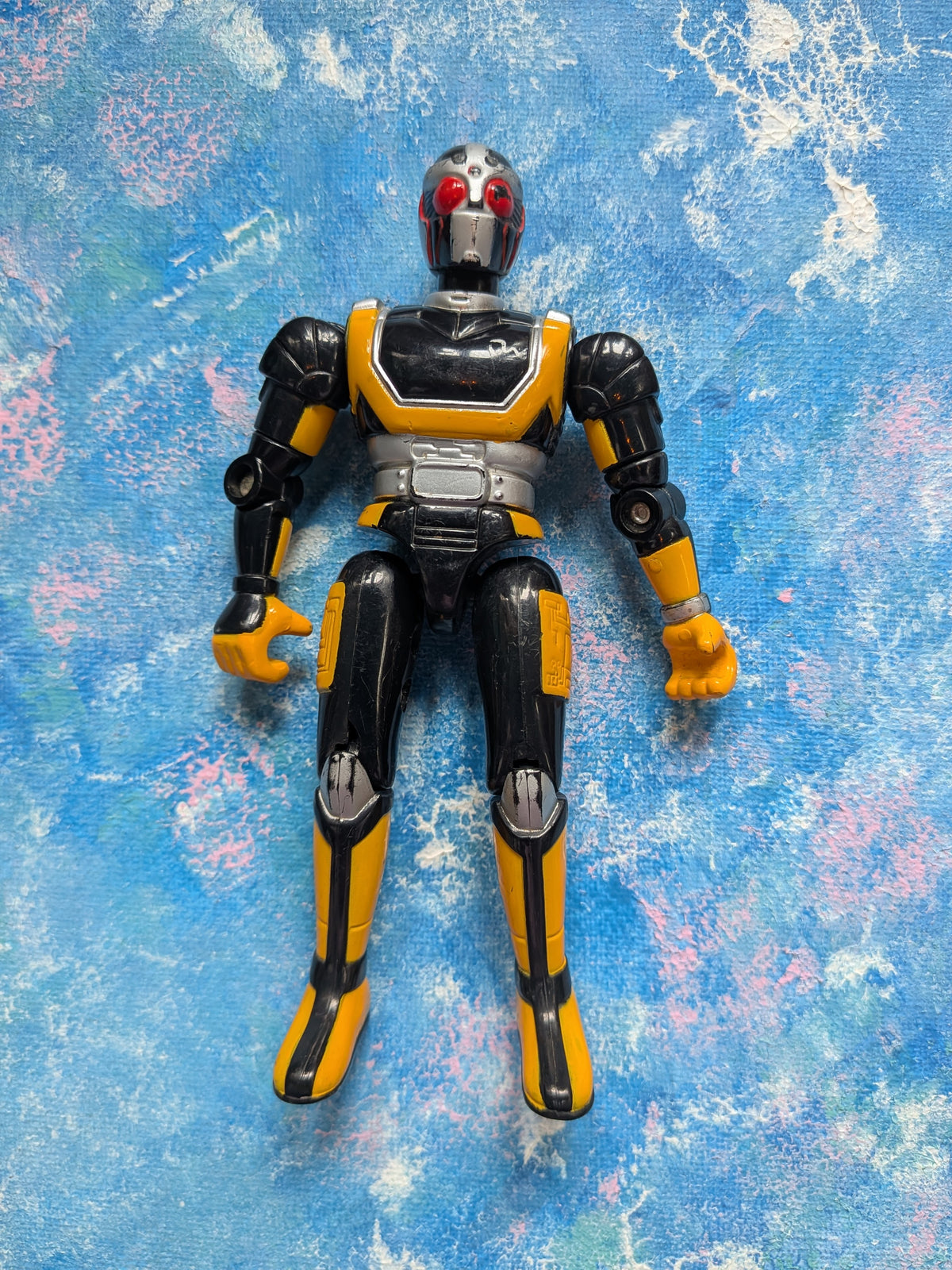 Vintage Masked Rider Super Gold Figure - 1995 - Bandai/Saban
