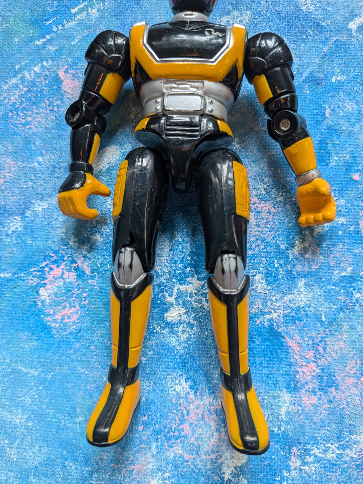 Vintage Masked Rider Super Gold Figure - 1995 - Bandai/Saban