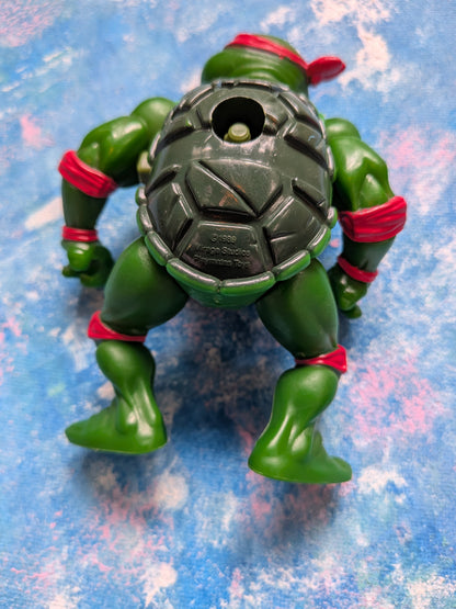 Vintage Teenage Mutant Ninja Turtles Breakfightin Raphael Figure - 1989