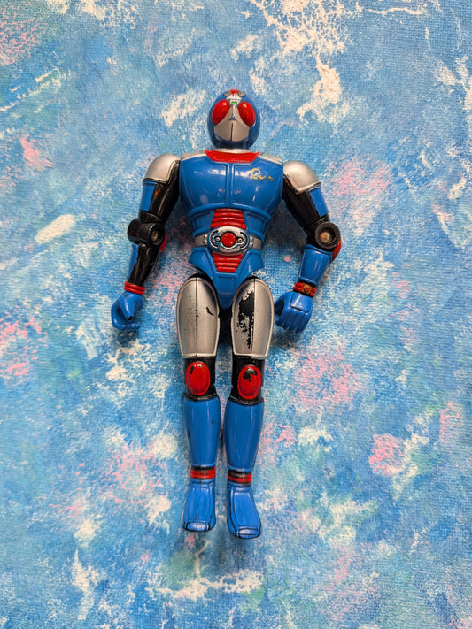 Vintage Masked Rider Kamen Riders Super Blue Action Figure - 1996 - Bandai