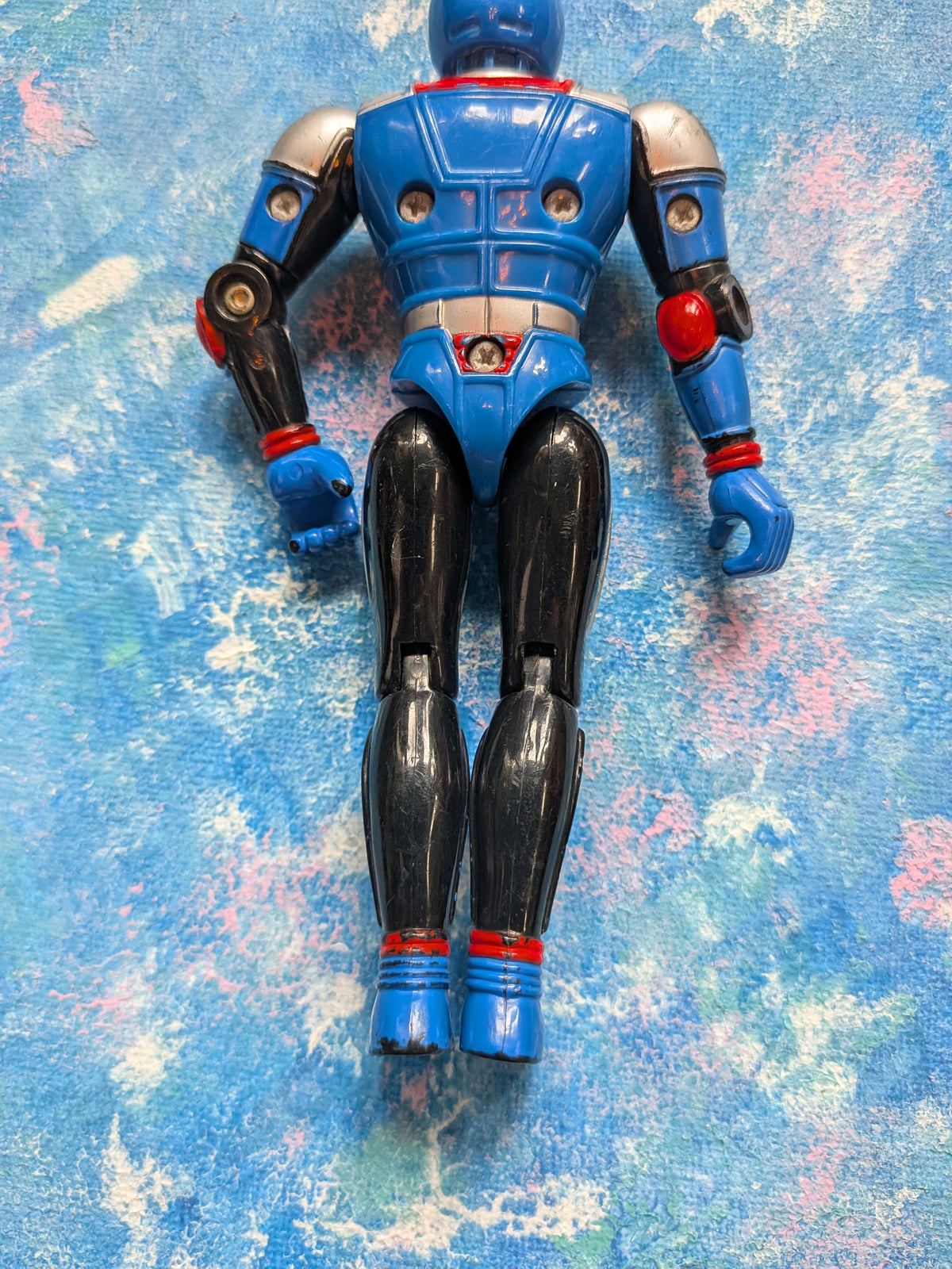 Vintage Masked Rider Kamen Riders Super Blue Action Figure - 1996 - Bandai