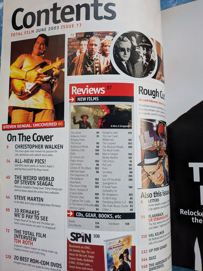 Total Film Magazine Issue 77 - June 2003 - The Matrix Reloaded Cover