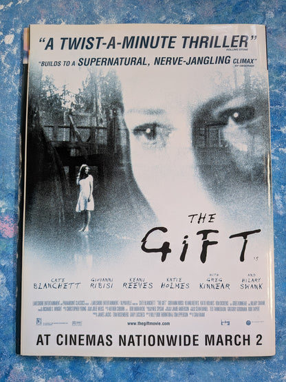 Total Film Magazine Issue 51, April 2001, Includes X-Men Cards + LOTR Supplement