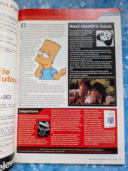 What Satellite & Digital TV Magazine - January 2003 - Star Trek: Enterprise