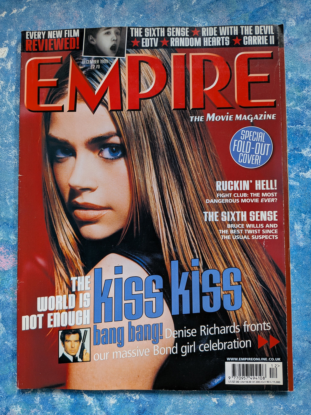 Empire Magazine December 1999 - Denise Richards Cover/ Bond Girls Special