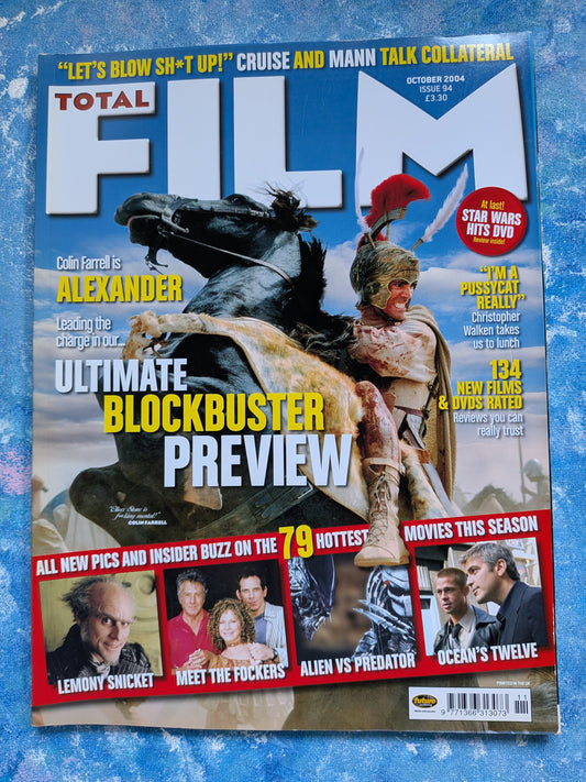 Total Film Magazine Issue 94 - October 2004 - Colin Farrell Alexander Cover
