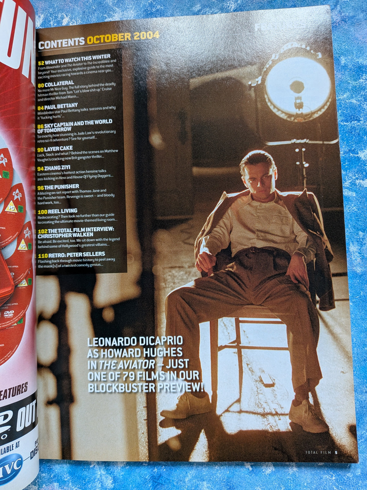 Total Film Magazine Issue 94 - October 2004 - Colin Farrell Alexander Cover