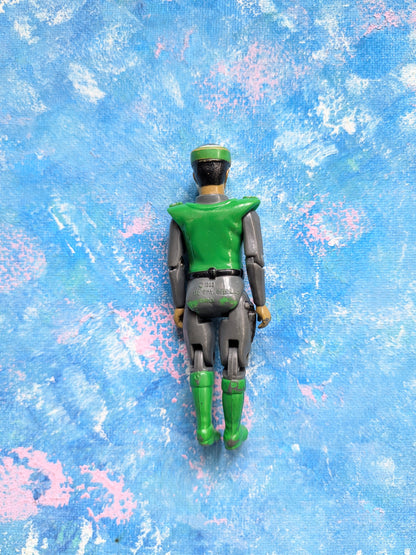 Vintage Captain Scarlet Lieutenant Green Action Figure - 1993 - ITC Ent. Crp Ltd
