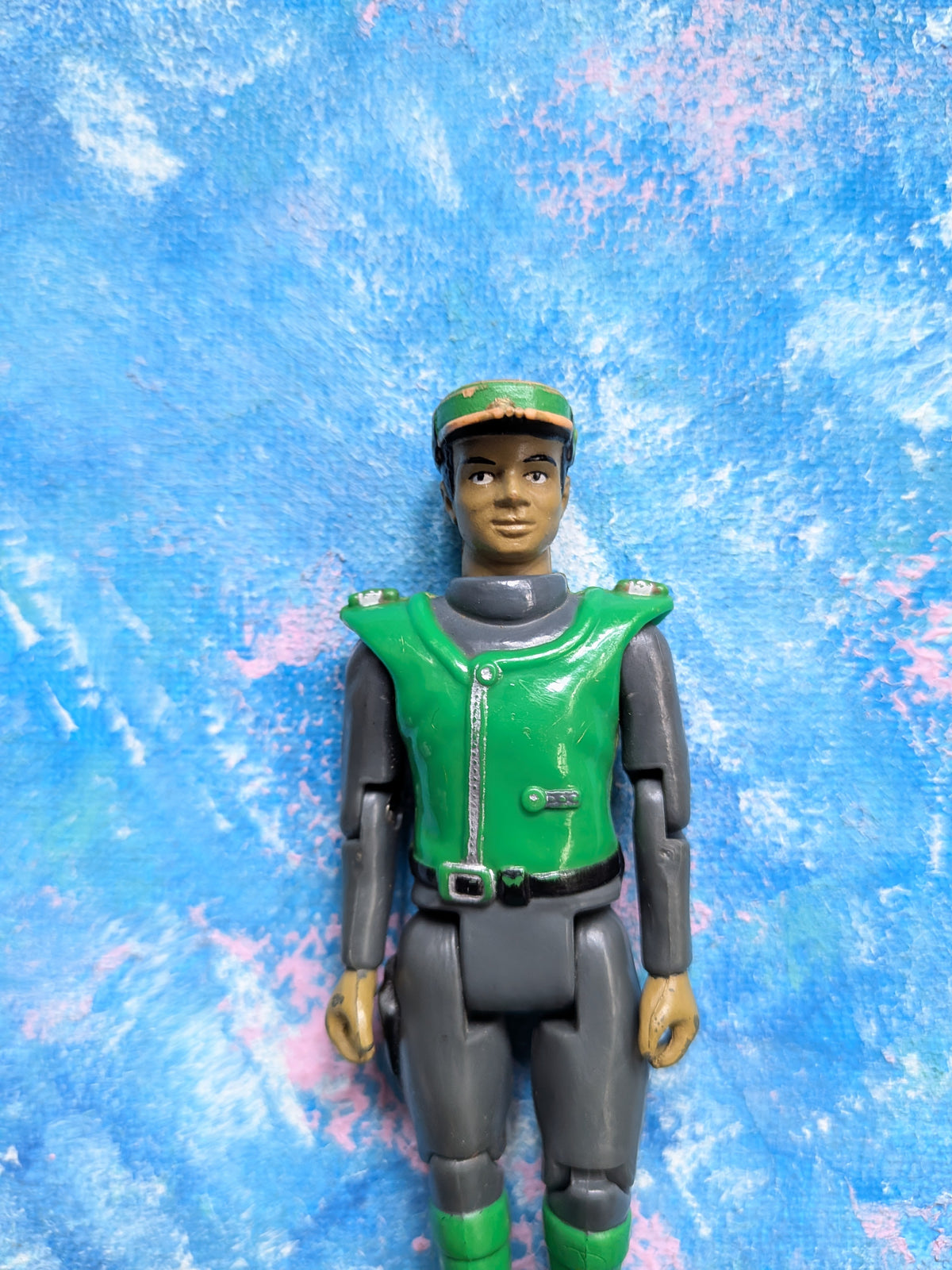 Vintage Captain Scarlet Lieutenant Green Action Figure - 1993 - ITC Ent. Crp Ltd