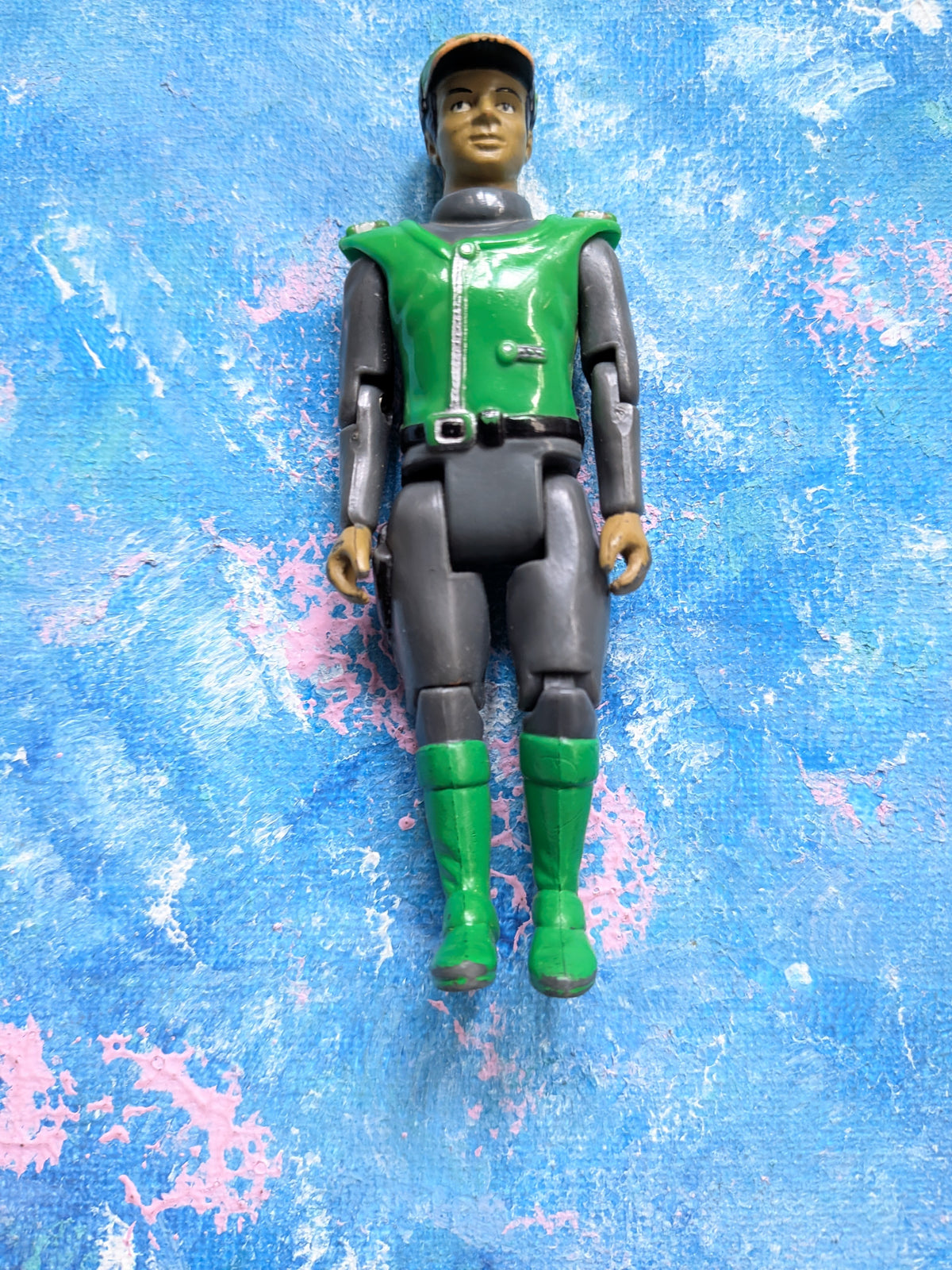 Vintage Captain Scarlet Lieutenant Green Action Figure - 1993 - ITC Ent. Crp Ltd