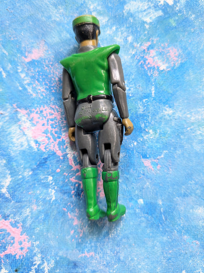 Vintage Captain Scarlet Lieutenant Green Action Figure - 1993 - ITC Ent. Crp Ltd