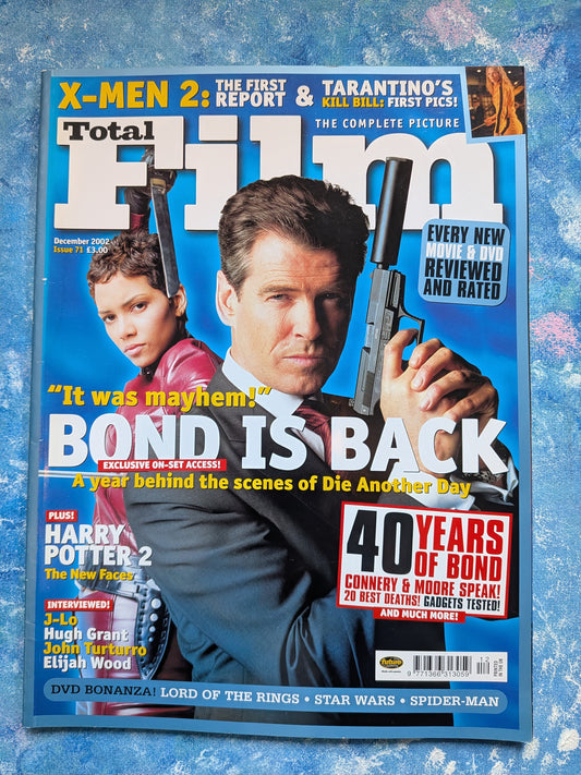 Total Film Magazine Issue 71 - December 2002 - Pierce Brosnan James Bond Cover