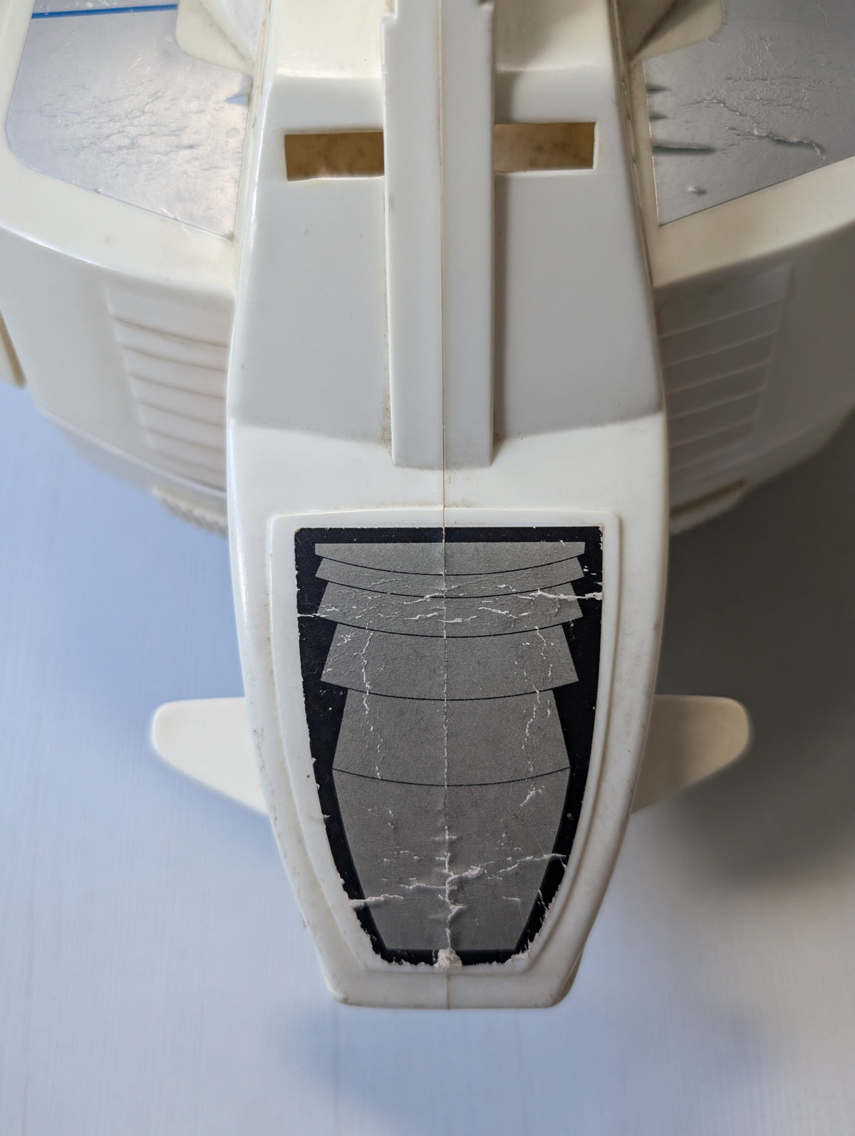 Vintage GoBots Transformers Andro Base Space Shuttle Carry Case, 1985, Blue Box