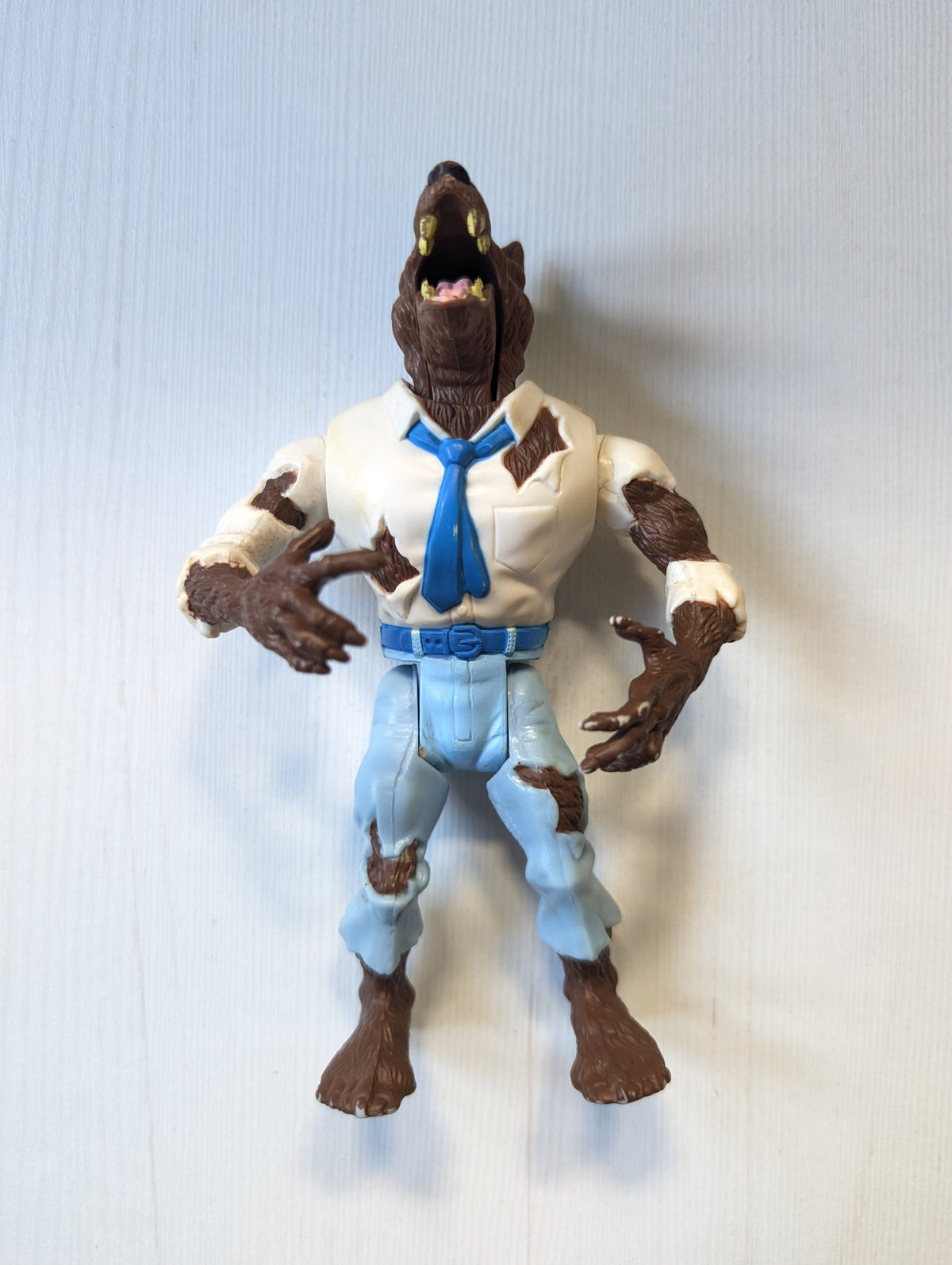 Vintage The Real Ghostbusters Wolfman Monster Figure - 1989 - Kenner