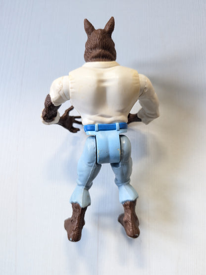 Vintage The Real Ghostbusters Wolfman Monster Figure - 1989 - Kenner