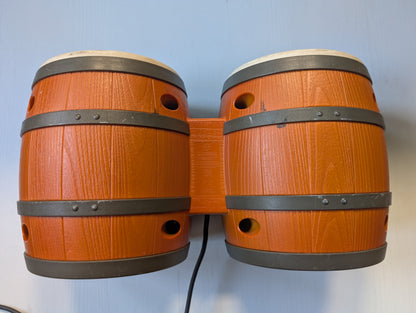 Donkey Konga Bongos and Game - 2004 - Nintendo GameCube - Tested/Working