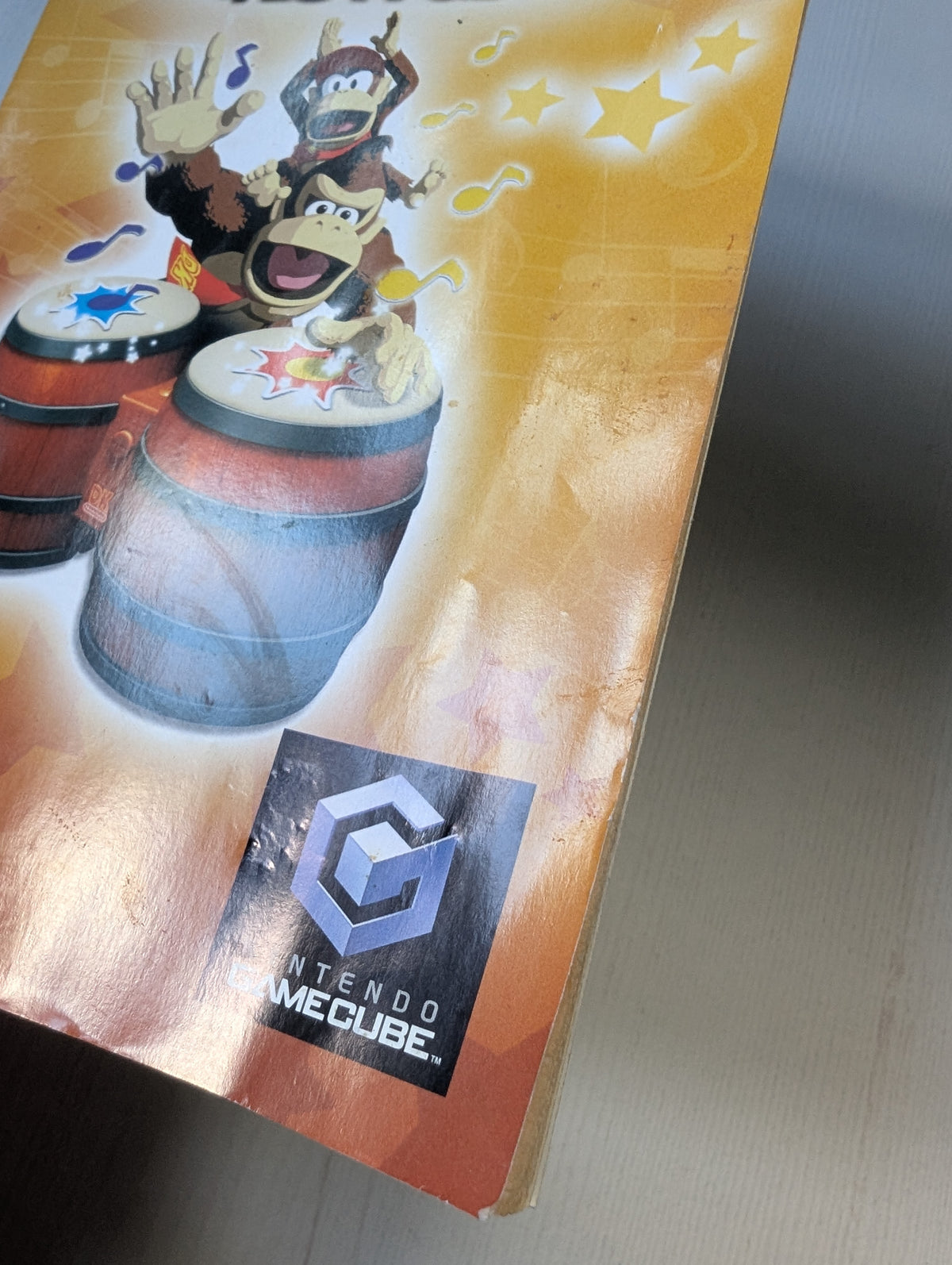Donkey Konga Bongos and Game - 2004 - Nintendo GameCube - Tested/Working