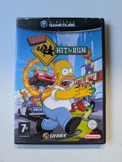 The Simpsons Hit and Run - 2003 - Nintendo GameCube - Tested/Working