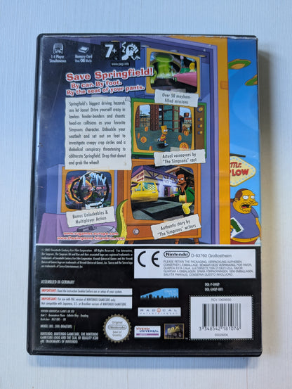 The Simpsons Hit and Run - 2003 - Nintendo GameCube - Tested/Working
