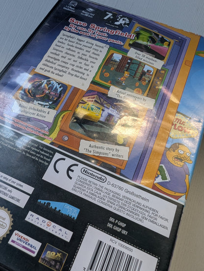 The Simpsons Hit and Run - 2003 - Nintendo GameCube - Tested/Working