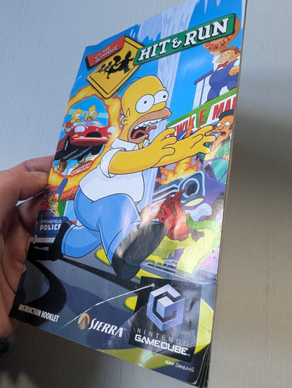 The Simpsons Hit and Run - 2003 - Nintendo GameCube - Tested/Working