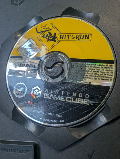 The Simpsons Hit and Run - 2003 - Nintendo GameCube - Tested/Working
