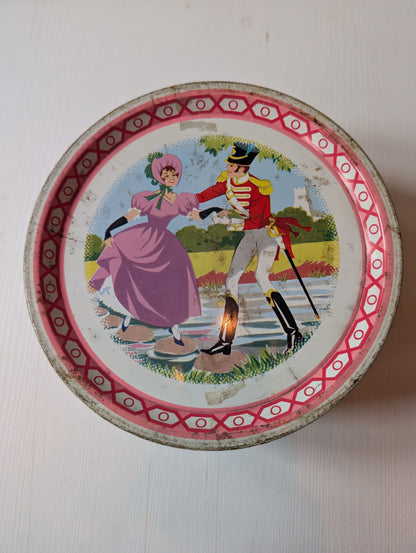 Vintage Quality Street Sweets Tin (Empty) "Major and Miss" Design, 1960s Approx