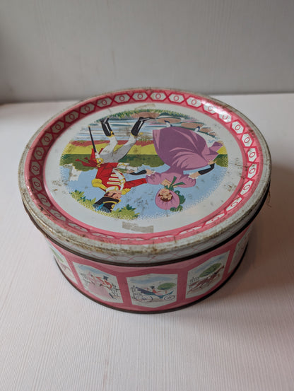 Vintage Quality Street Sweets Tin (Empty) "Major and Miss" Design, 1960s Approx