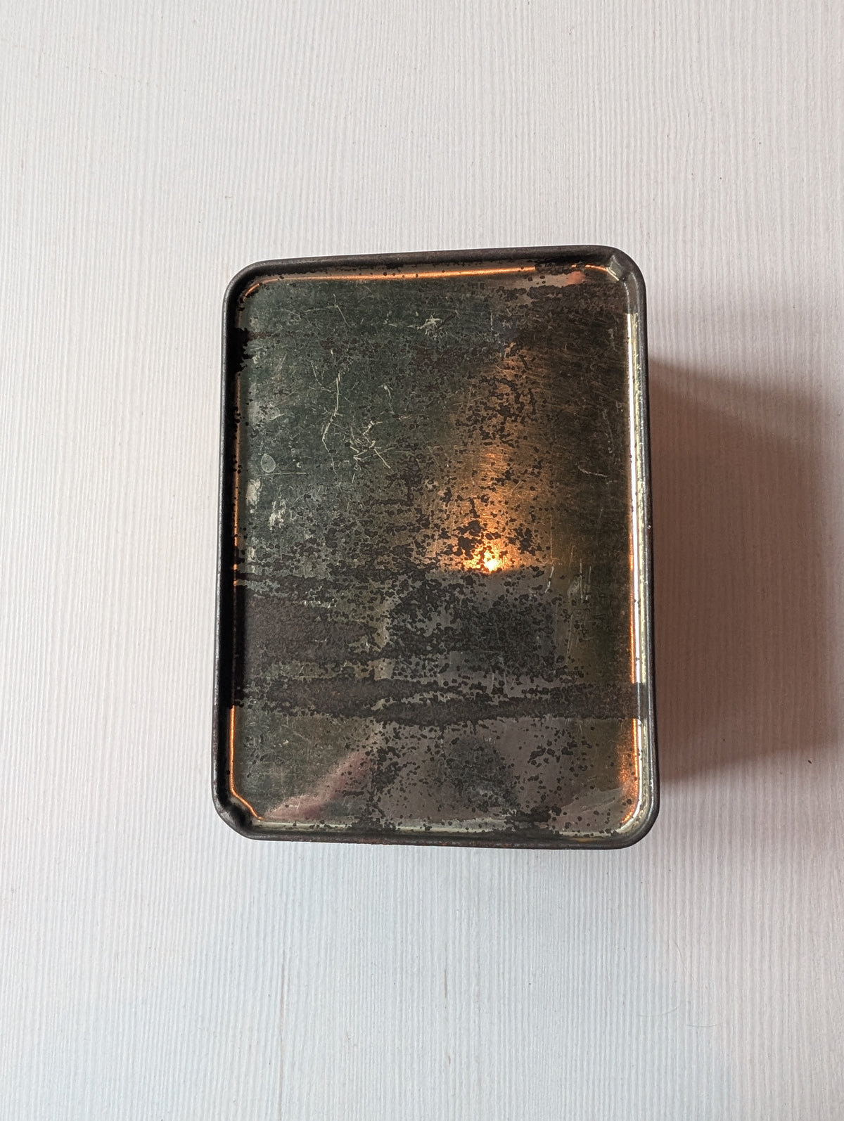 Vintage Dunlop Small Motor Cycle Tyre Repair Outfit Tin (Empty) - 1950s Approx