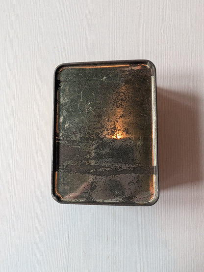 Vintage Dunlop Small Motor Cycle Tyre Repair Outfit Tin (Empty) - 1950s Approx