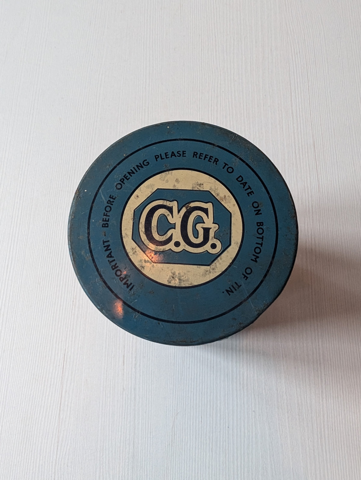 Vintage Cow & Gate Milk Food Tin (Empty) - 1950s Approx