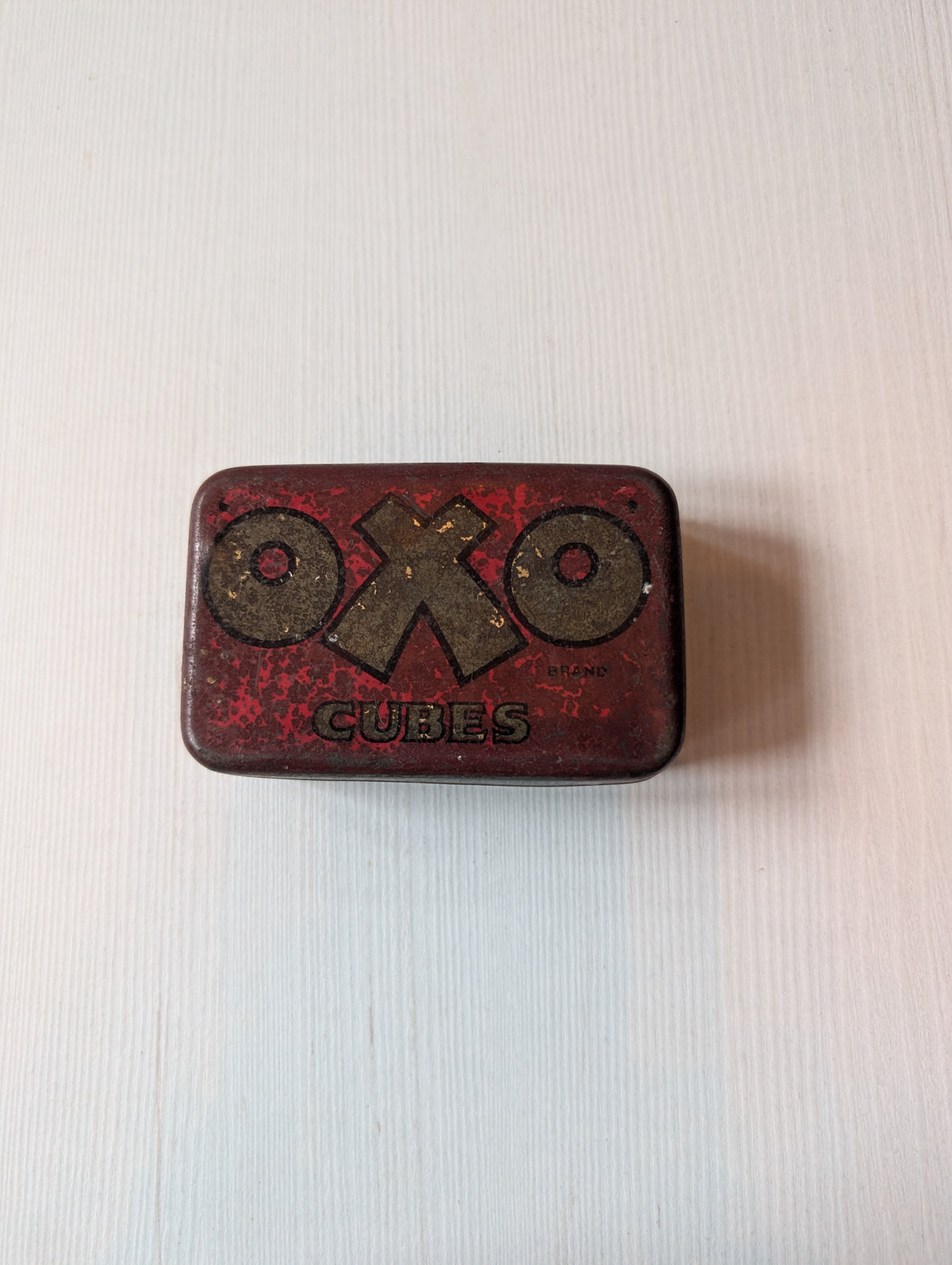 Vintage Small Oxo Cubes Tin (Empty) - 1940s Approx