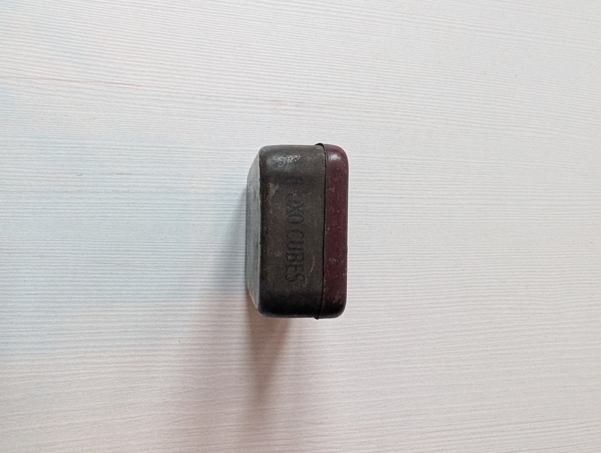Vintage Small Oxo Cubes Tin (Empty) - 1940s Approx