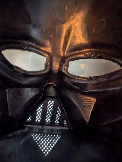 Rare Vintage Don Post Studios Star Wars Darth Vader 2-Piece Mask/Helmet