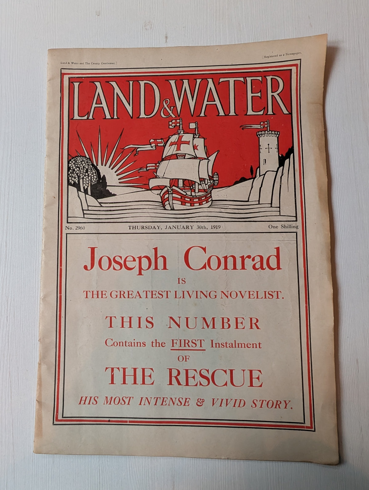 Land & Water Magazine No. 2960 - Thursday, January 30th 1919
